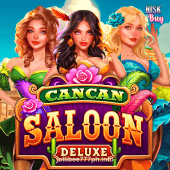 CanCan Saloon Deluxe Slot Game Art
